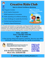 Creative Kids Club - Summer 2026
